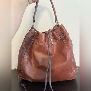 Lucky brand Leather hobo bag